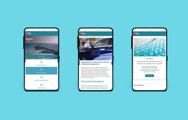 france express site version mobile